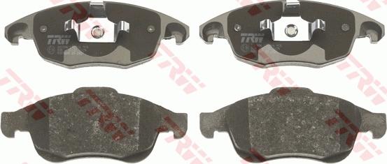 TRW GDB1690 - Brake Pad Set, disc brake www.parts5.com