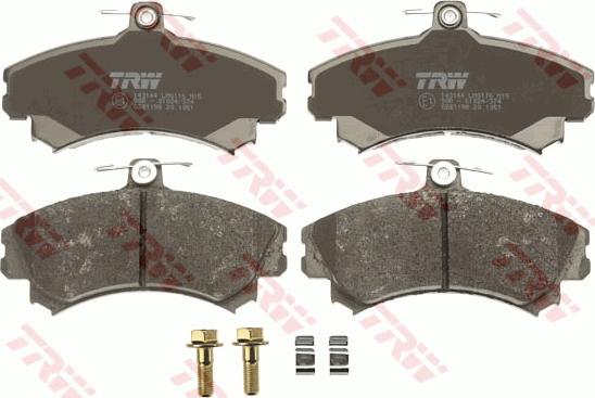 TRW GDB1198 - Set placute frana,frana disc www.parts5.com