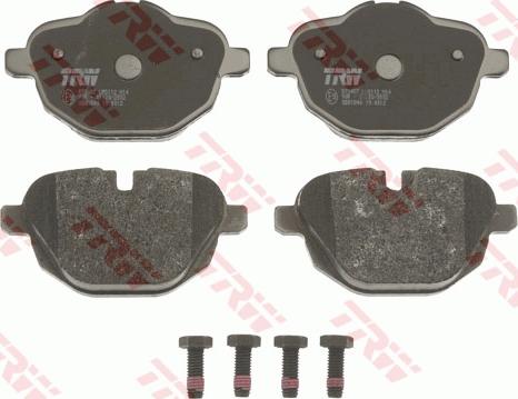 TRW GDB1840 - Set placute frana,frana disc www.parts5.com