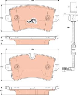 TRW GDB1867 - Piduriklotsi komplekt,ketaspidur www.parts5.com