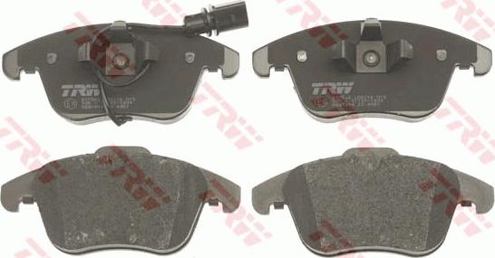 TRW GDB1814 - Brake Pad Set, disc brake www.parts5.com