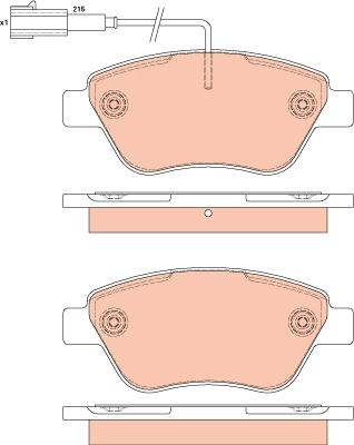 TRW GDB1879 - Set placute frana,frana disc www.parts5.com