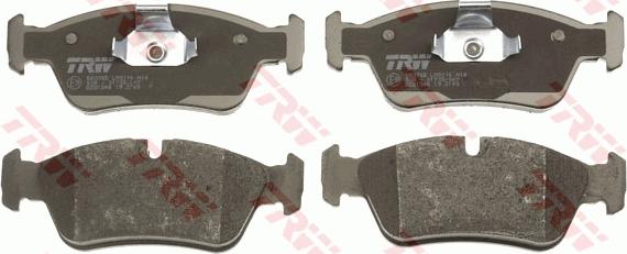 TRW GDB1348 - Set placute frana,frana disc www.parts5.com