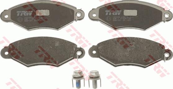 TRW GDB1321 - Set placute frana,frana disc www.parts5.com