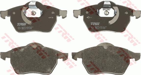 TRW GDB1271 - Brake Pad Set, disc brake www.parts5.com