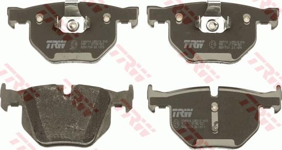 TRW GDB1730 - Set placute frana,frana disc www.parts5.com