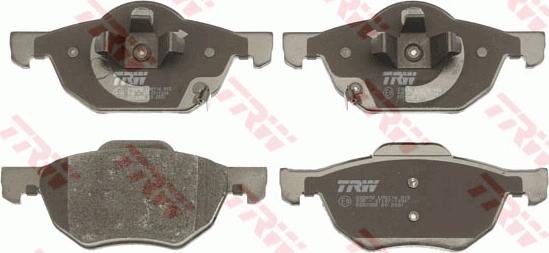 TRW GDB3355 - Sada brzdových destiček, kotoučová brzda www.parts5.com