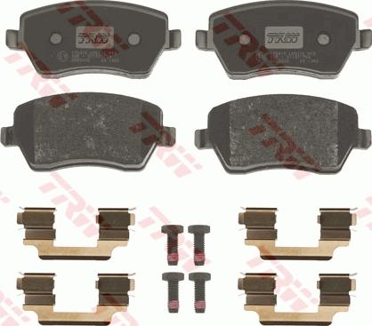 TRW GDB3332 - Set placute frana,frana disc www.parts5.com