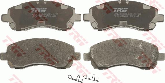 TRW GDB3205 - Fékbetétkészlet, tárcsafék www.parts5.com