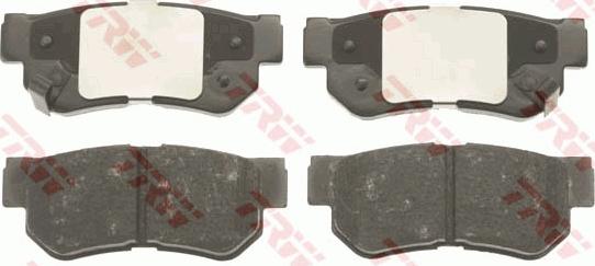 TRW GDB3284 - Brake Pad Set, disc brake www.parts5.com