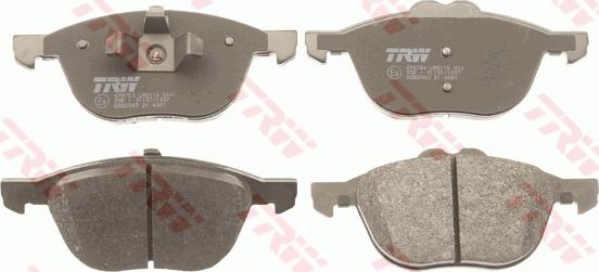 TRW GDB2043 - Тормозные колодки, дисковые, комплект www.parts5.com