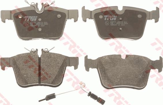 TRW GDB2071 - Set placute frana,frana disc www.parts5.com