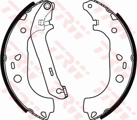 TRW GS8471 - Zestaw szczęk hamulcowych www.parts5.com