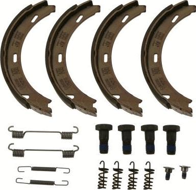 TRW GS8595 - Set saboti frana, frana de mana www.parts5.com