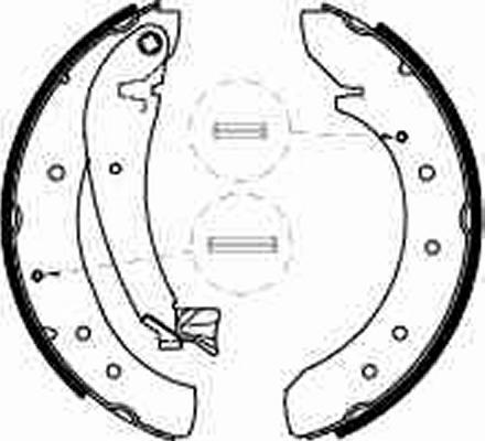 TRW GS8546 - Set saboti frana www.parts5.com