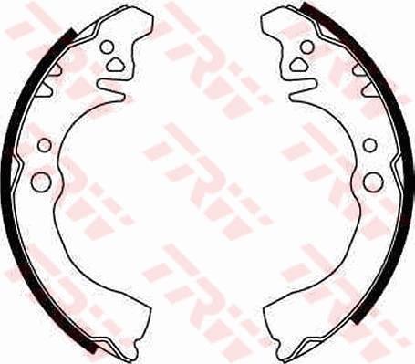 TRW GS8648 - Brake Shoe Set www.parts5.com