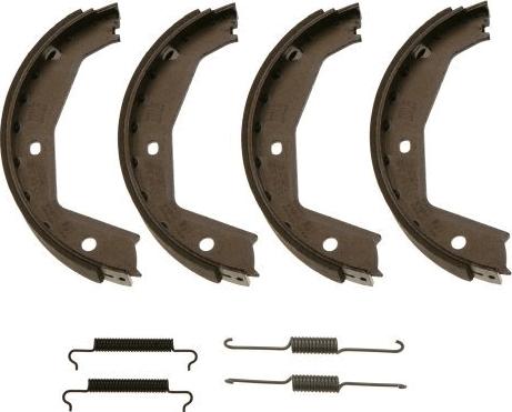 TRW GS8606 - Brake Shoe Set, parking brake www.parts5.com