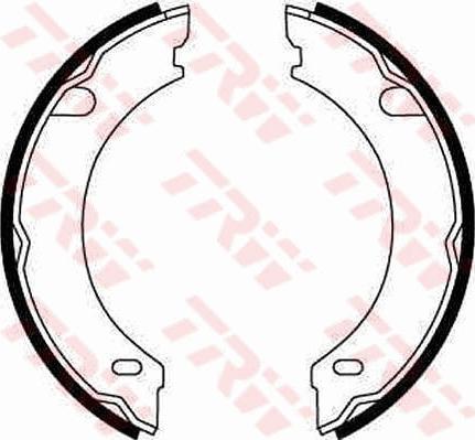 TRW GS8621 - Brake Shoe Set, parking brake www.parts5.com