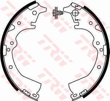 TRW GS8184 - Jarrukenkäsarja www.parts5.com