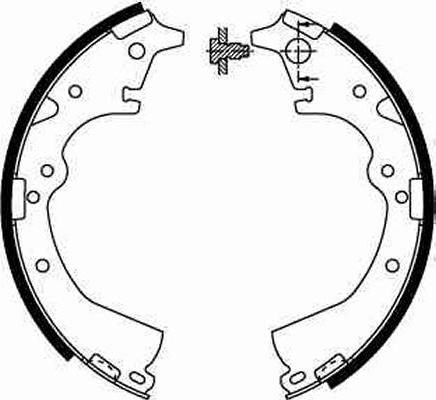 TRW GS8184 - Fren pabuç takımı www.parts5.com