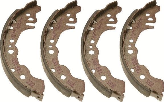 TRW GS8750 - Brake Shoe Set www.parts5.com