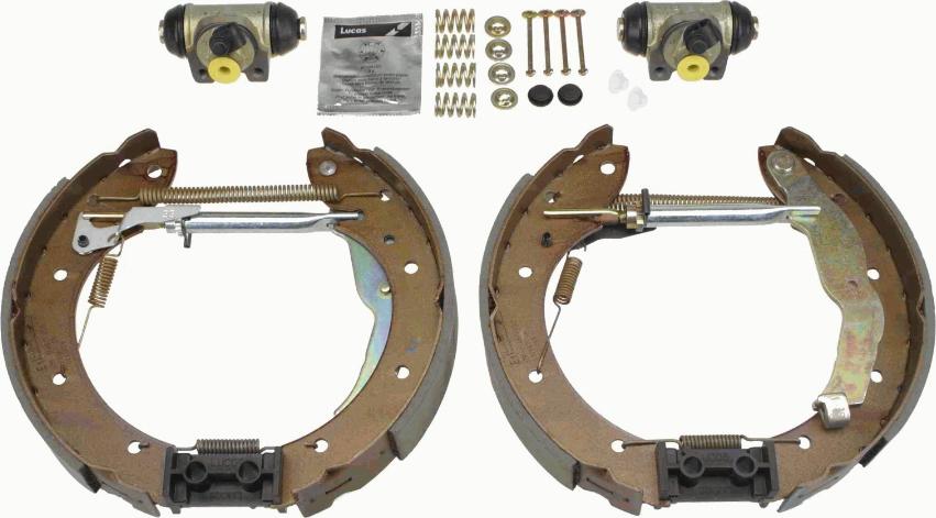 TRW GSK1056 - Brake Shoe Set parts5.com