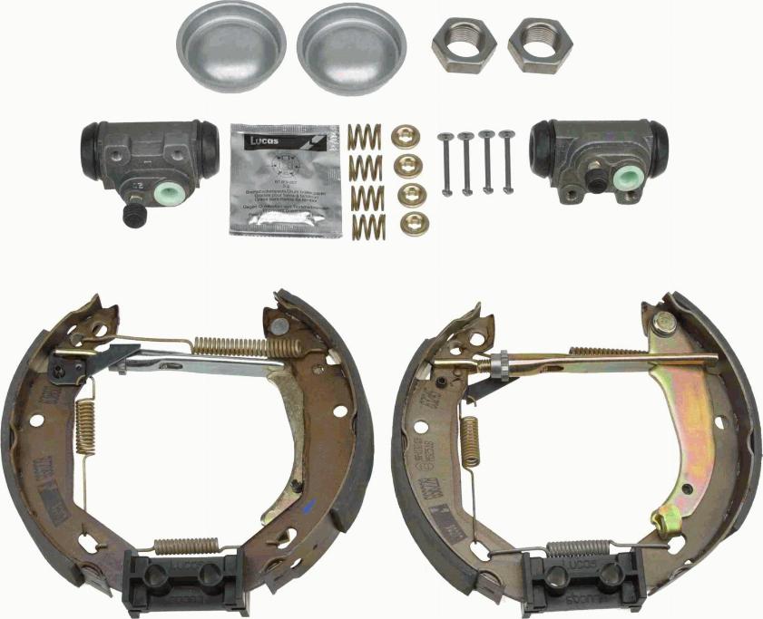 TRW GSK1246 - Bremsbackensatz www.parts5.com