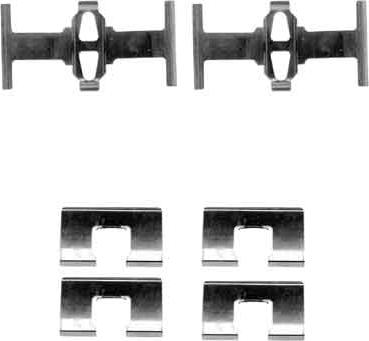 TRW PFK394 - Accessory Kit for disc brake Pads parts5.com