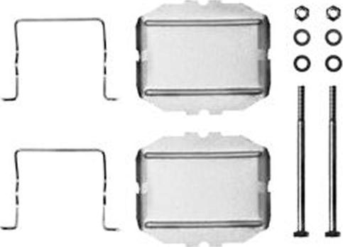 TRW PFK211 - Accessory Kit for disc brake Pads www.parts5.com