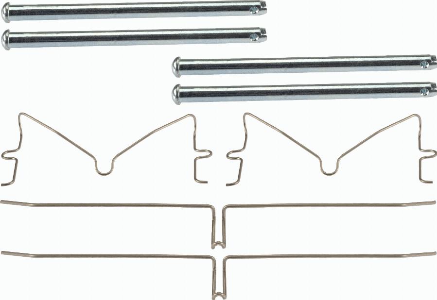 TRW PFK759 - Aksesuar seti, diskli fren balatası www.parts5.com