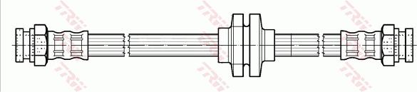 TRW PHA494 - Fékcső www.parts5.com