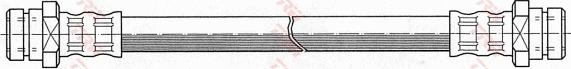 TRW PHA135 - Furtun frana www.parts5.com