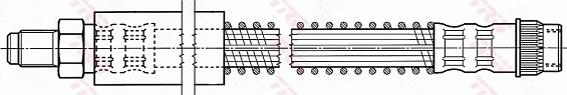 TRW PHB484 - Kočno crijevo www.parts5.com