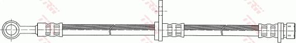 TRW PHD410 - Tubo flexible de frenos www.parts5.com