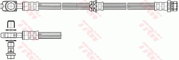 TRW PHD560 - Brake Hose www.parts5.com