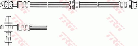 TRW PHD560 - Brake Hose www.parts5.com