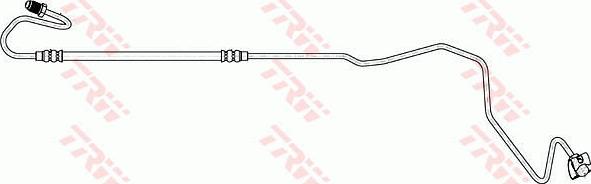 TRW PHD1111 - Brake Hose www.parts5.com