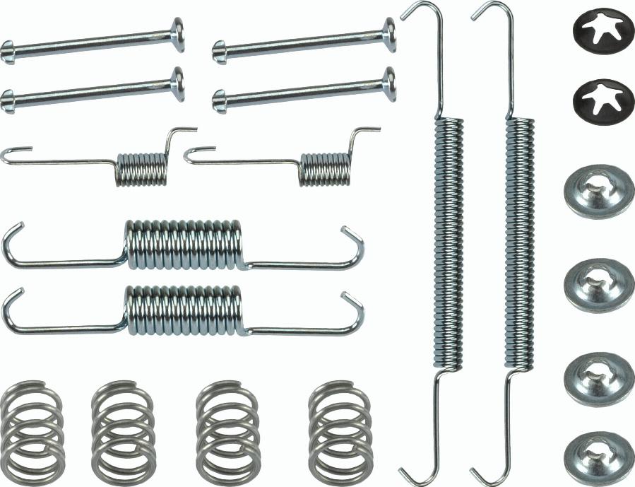 TRW SFK451 - Accessory Kit, parking brake shoes www.parts5.com