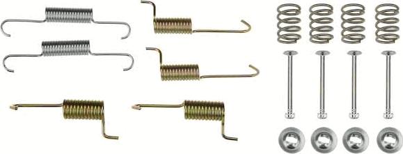 TRW SFK433 - Set accesorii, saboti frana parcare www.parts5.com