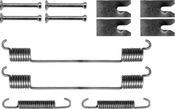 TRW SFK351 - Accessory Kit, brake shoes parts5.com