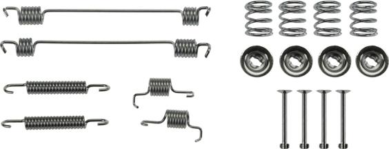 TRW SFK240 - Set accesorii, sabot de frana www.parts5.com