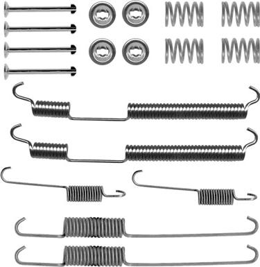 TRW SFK262 - Zubehörsatz, Bremsbacken www.parts5.com