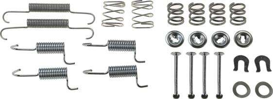 TRW SFK216 - Accessory Kit, parking brake shoes www.parts5.com