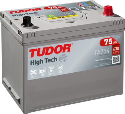 Tudor TA754 - Startovací baterie www.parts5.com