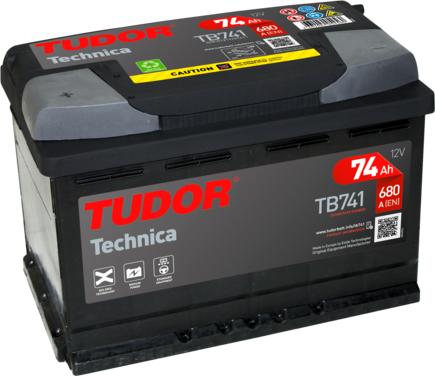 Tudor TB741 - Batería de arranque www.parts5.com