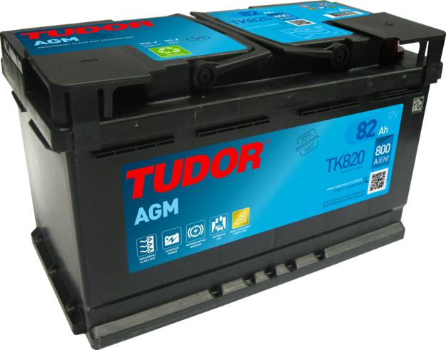 Tudor TK820 - Starter Battery parts5.com