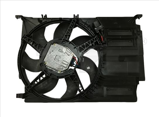 TYC 803-0025 - Fan, radiator www.parts5.com