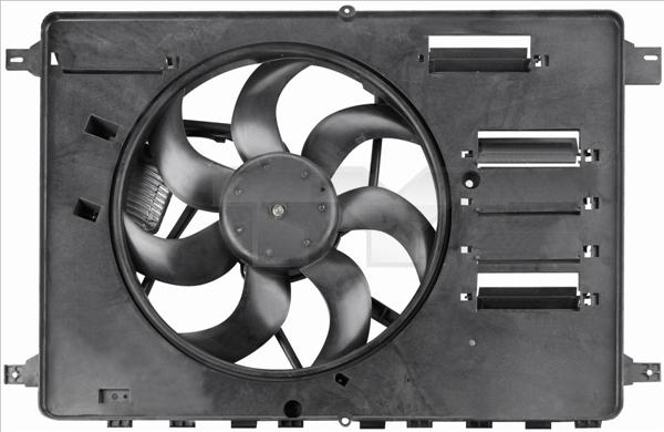 TYC 810-0046 - Fan, radiator www.parts5.com