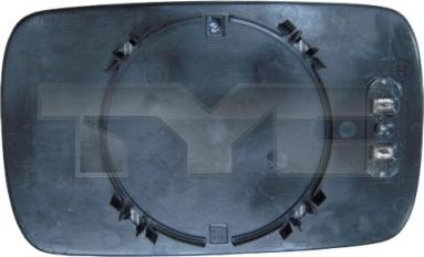 TYC 303-0004-1 - Cristal de espejo, retrovisor exterior www.parts5.com