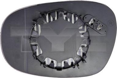 TYC 303-0110-1 - Cristal de espejo, retrovisor exterior www.parts5.com